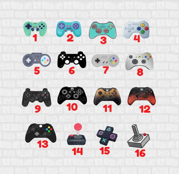 Toppers para Docinhos - Video Game  - festa Video Game
