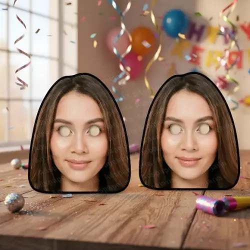 Máscara de Papel Personalizada de Foto de Rosto