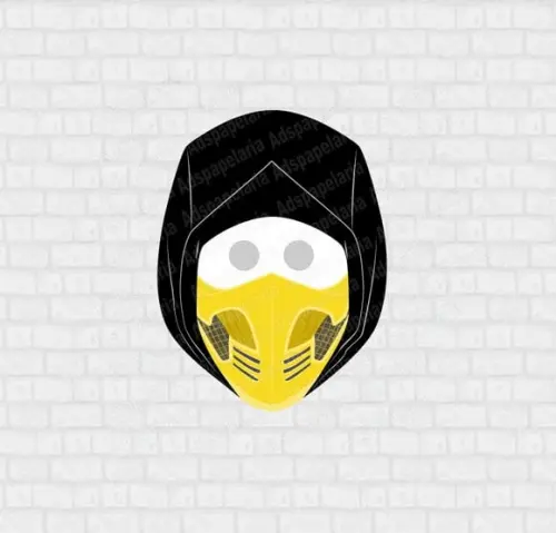 Mascaras Scorpion Mortal Kombat