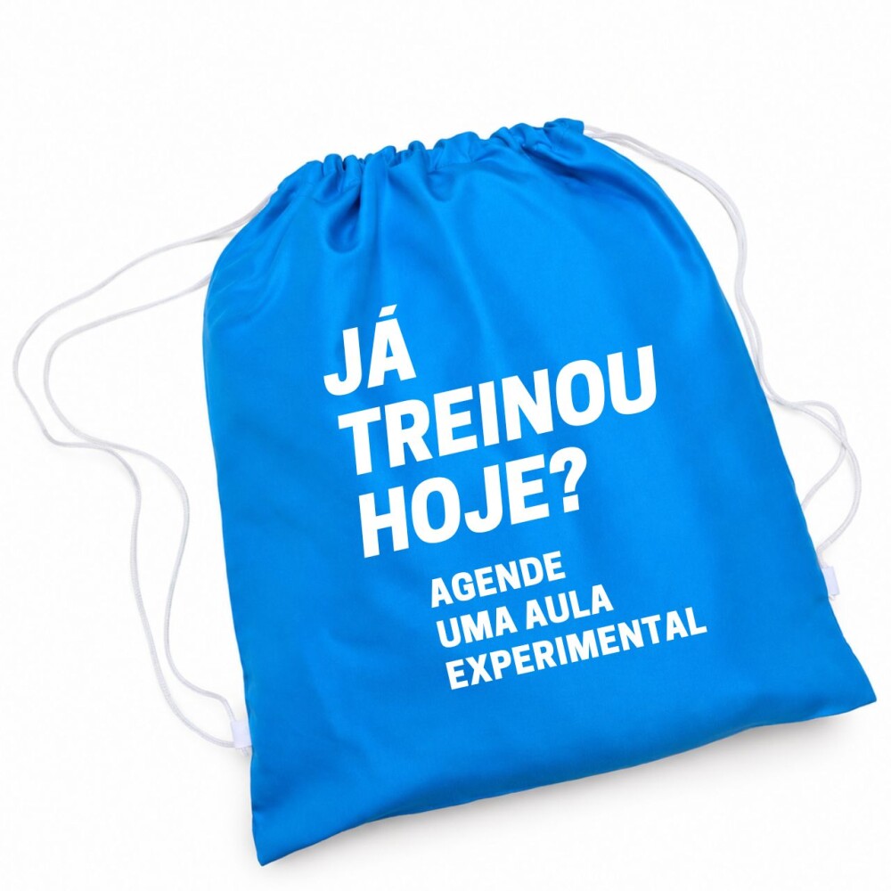 Mochila Para Brinde - Personalizada - Sacola BEGE