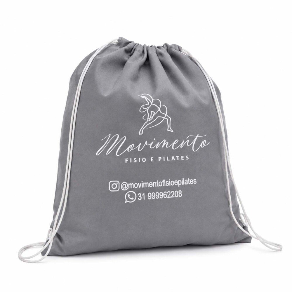 Mochila Para Brinde - Personalizada - Sacola BEGE
