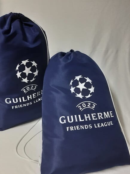 Lembrancinha Aniversario Times de Futebol Mochila e Saco