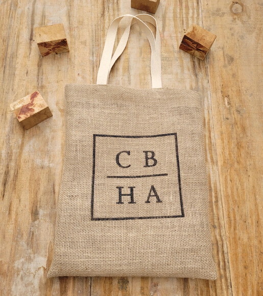 Ecobag Sacola de Juta Natural Brinde Útil e Sustentável
