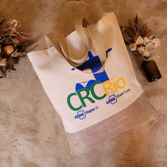 Ecobag Sacola de Algodão e Juta Rústica e Sustentável