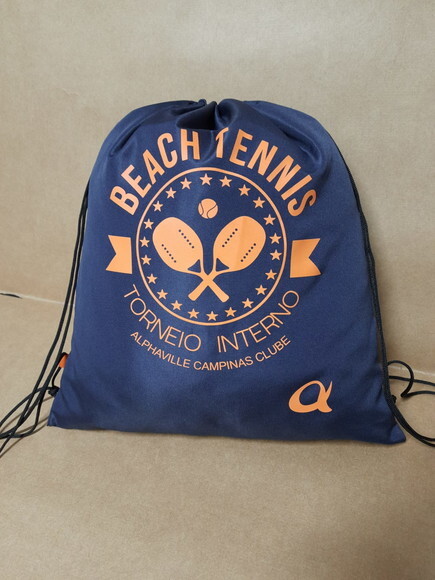 Brinde Personalizado Sacochila Ecobag com Logotipo