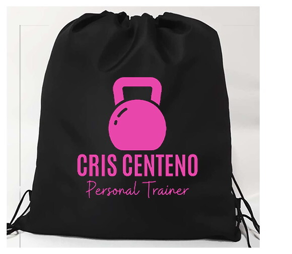 Mochila de Tecido Personalizada para Personal Trainer