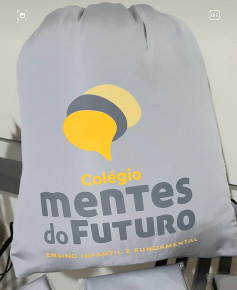 Mochila Sacola de Tecido Personalizada