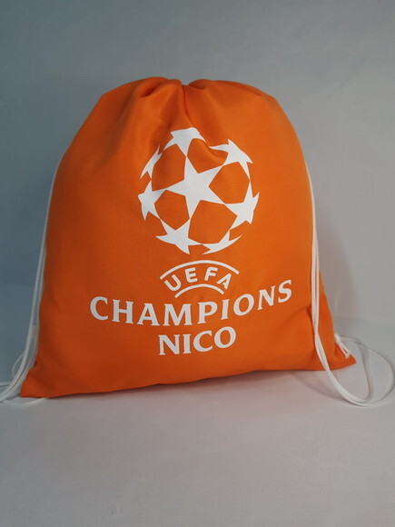 Brinde e Lembrancinha Mochila Tipo Saco Festa Futebol