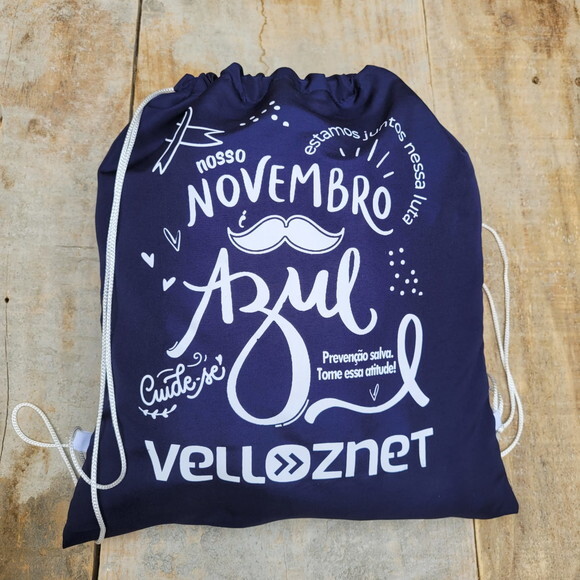 Mochilas Personalizadas Brinde Campanha Novembro Azul