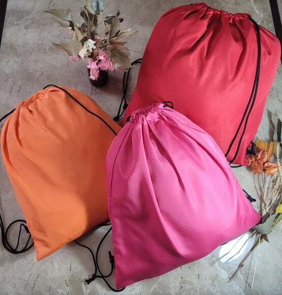 Mochila Ecobag Sacola Sacochila de Tecido