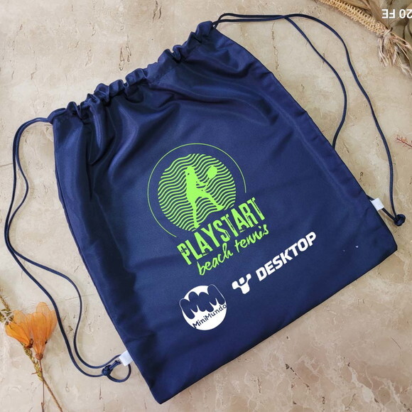 Mochila Sacola Tipo Saco Ecobag Personalizada com Seu Logo