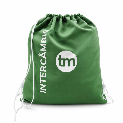 Mochila Para Brinde - Personalizada - Sacola BEGE