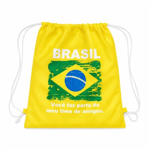 Copa do Mundo - Mochila Personalizada Bandeira do Brasil