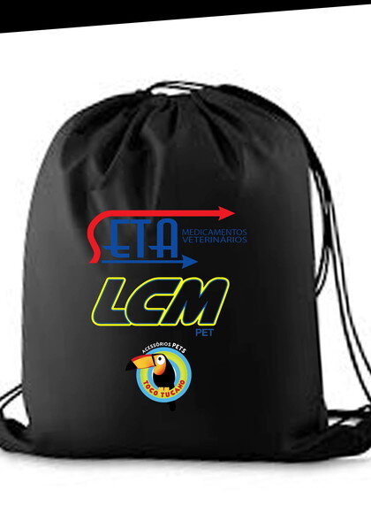 Mochila de Tecido Tipo Saco Ecobag Sacochila Personalizada