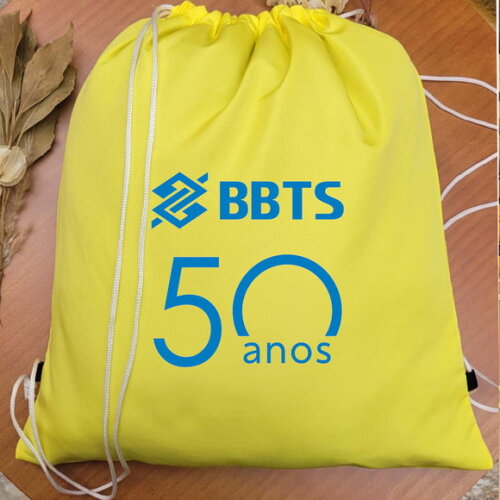Brinde Corporativo Mochil Tipo Saco Personalizada