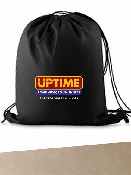 Sacochila Mochila Tipo Saco de Tecido e Personalizada