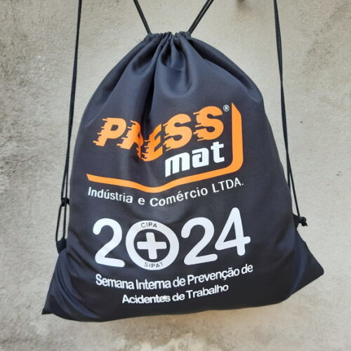 Ecobag Mochila Tipo Saco Sacola para Brinde Corporativo