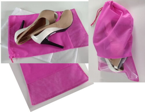 Saquinho de TNT com Visor Para Sapatos, Sapatinhas, Rasteiri