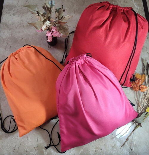 Mochila Ecobag Sacola Sacochila de Tecido