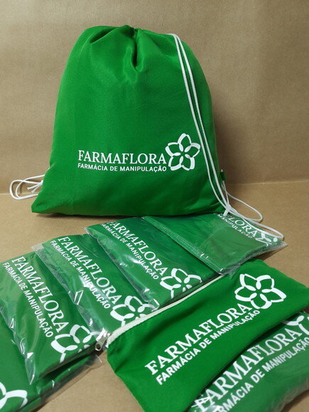 Sacochila Mochila Tipo Saco Ecobag Verde