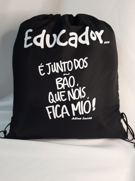 Dia dos Professores Mochila para Brinde Sacola Personalizada