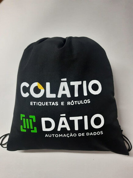 Mochila Preta Personalizada