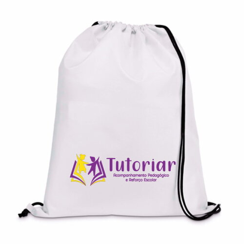 Mochila de Tecido/Pano Personalizada Para Brinde