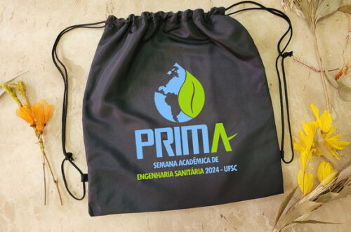 Brinde Personalizado Sacola Mochila Tipo Saco