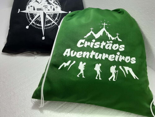Ecobag Mochila Tipo Saco Sacola para Brinde Corporativo