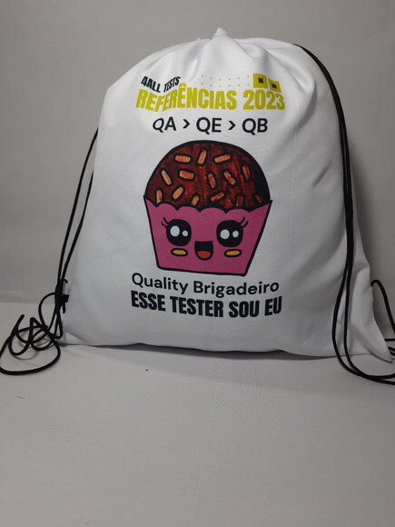 Sacochila Dia das Crianças Ecobag Infantil Sacola