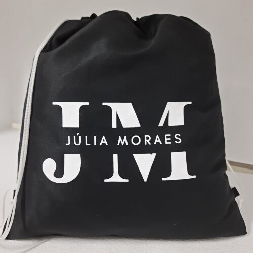Sacochila de Tecido Personalizada Cor Azul