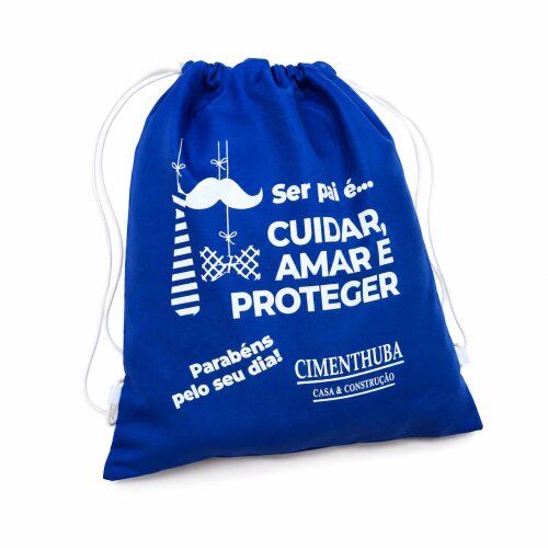 Lembrancinha Sacola Tipo Mochila Brinde Personalizado
