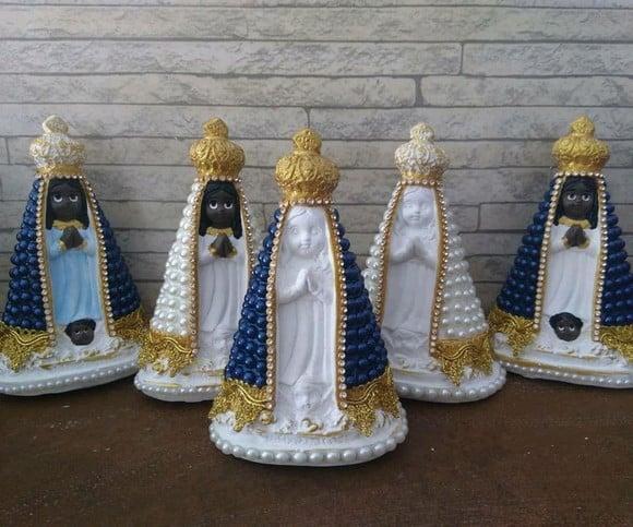 Nossa Senhora Aparecida com Pérolas Baby