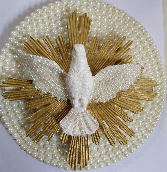 Mandala Divino Espírito Santo 20cm