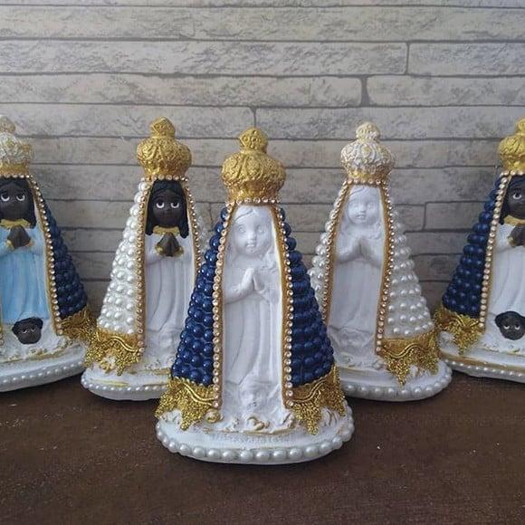 Nossa Senhora Aparecida com Pérolas Baby