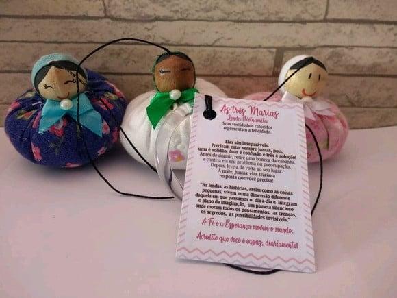 Lenda das Bonecas Vietnamitas - Três Marias da Sorte