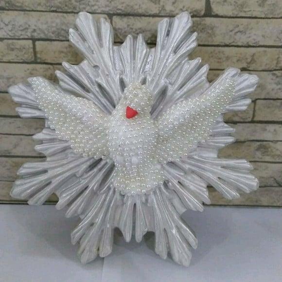 Divino Espírito Santo em Gesso 15cm
