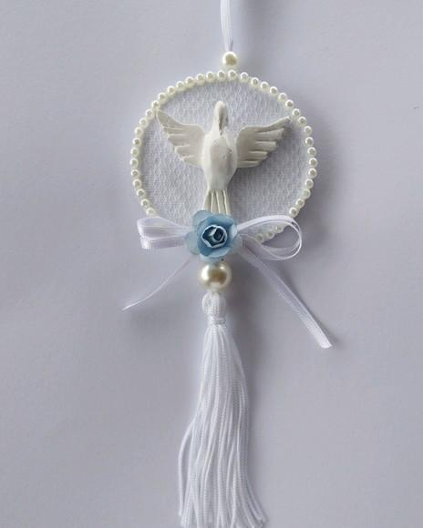 Pingente Mandala 7cm Divino Espírito Santo