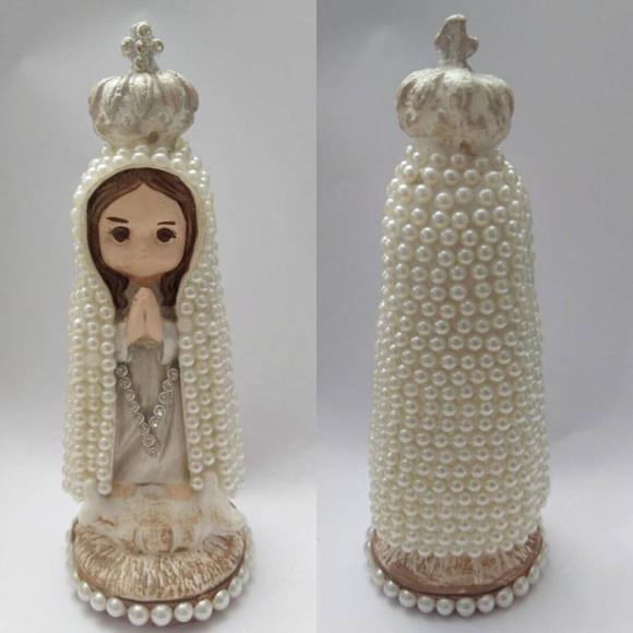 Nossa Senhora de Fátima Baby Pérolas