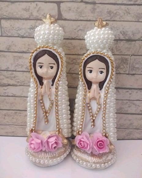 Nossa Senhora de Fátima Baby Pérolas
