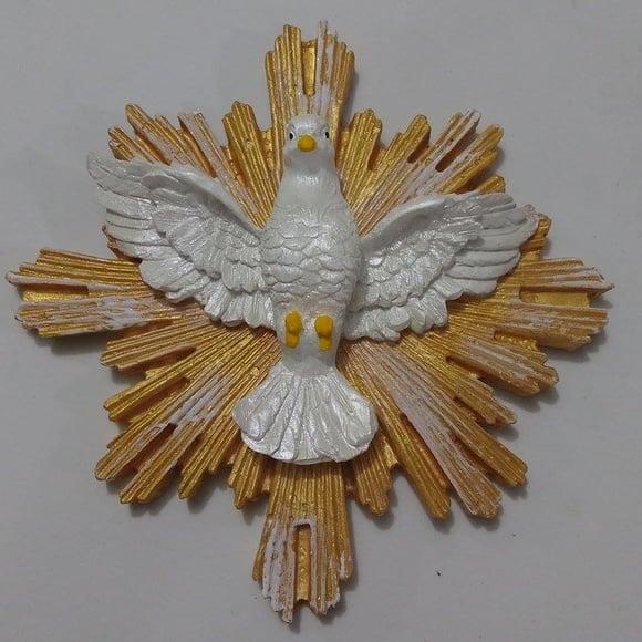Divino Espírito Santo em Gesso 18cm
