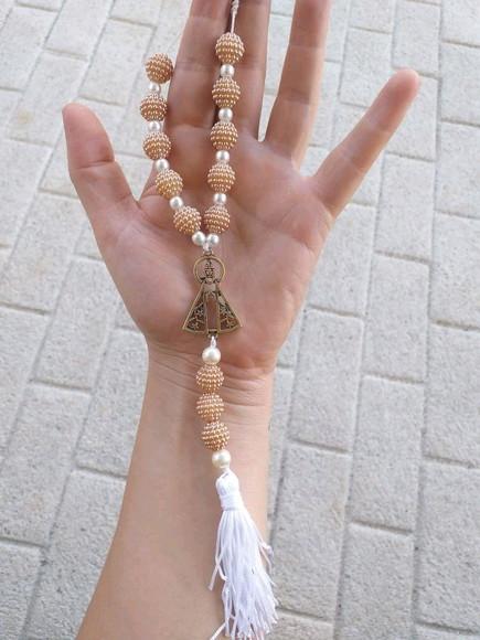 Terço de Carro Medalhão Nossa Senhora