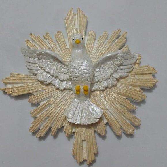 Divino Espírito Santo em Gesso 18cm