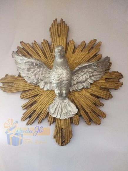 Divino Espírito Santo em Gesso 18cm