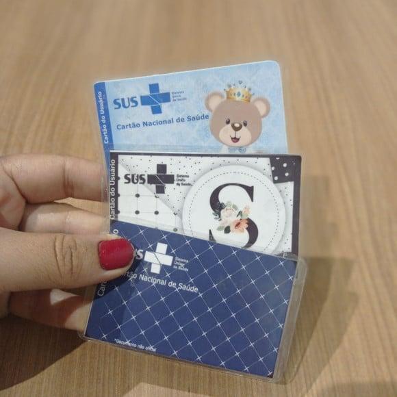 Cartão do Sus Personalizado Criança Adulto Bebê