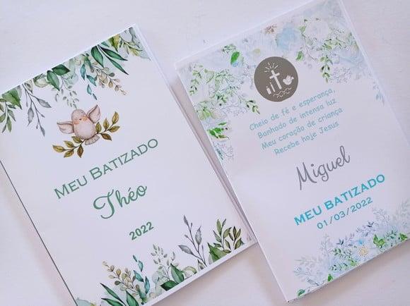 Livrinho de Orações Personalizado Batizado