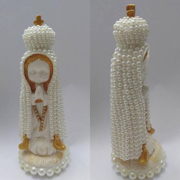 Nossa Senhora de Fátima Baby Pérolas
