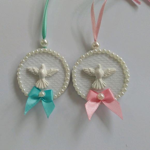 Pingente Mandala 5cm Divino Espírito Santo