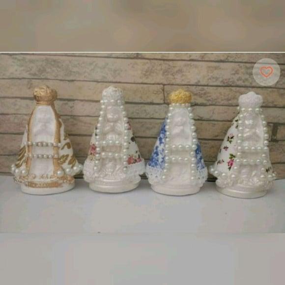 Kit 9 Nossa Sra Aparecida Baby 8.5cm