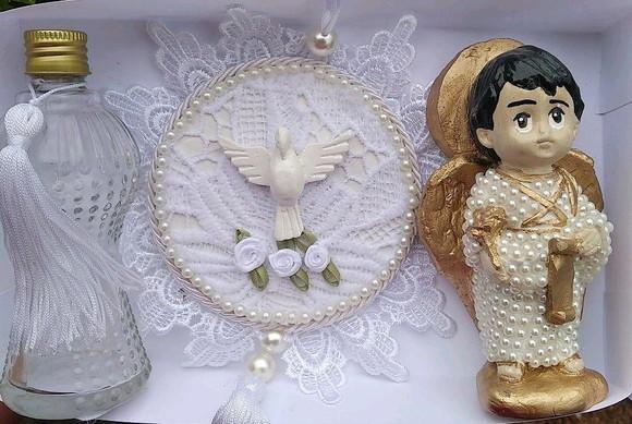Kit Presente São Gabriel, Vidrinho, Mandala Divino